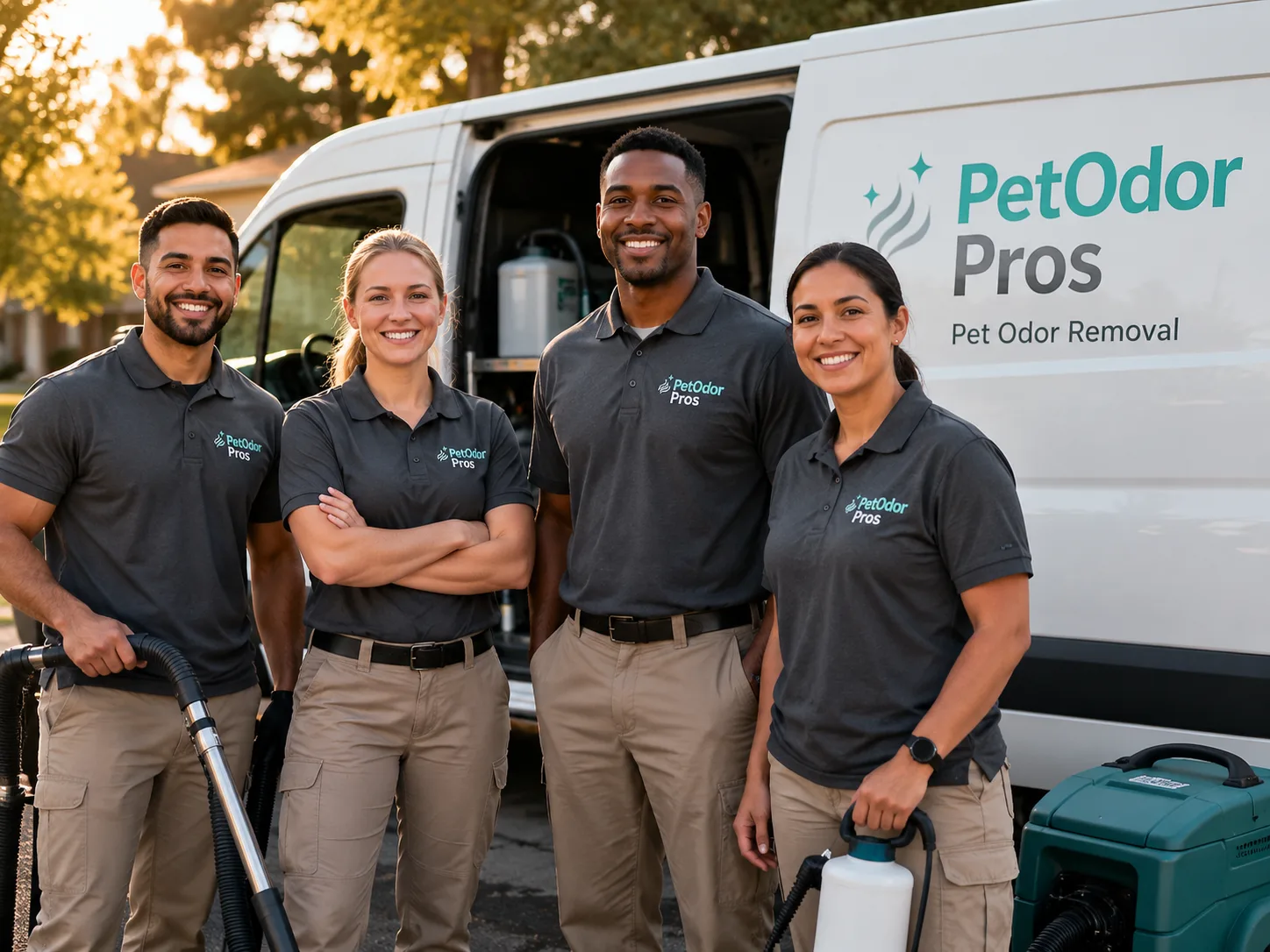 Pet Odor Removal team serving Welsh, LA